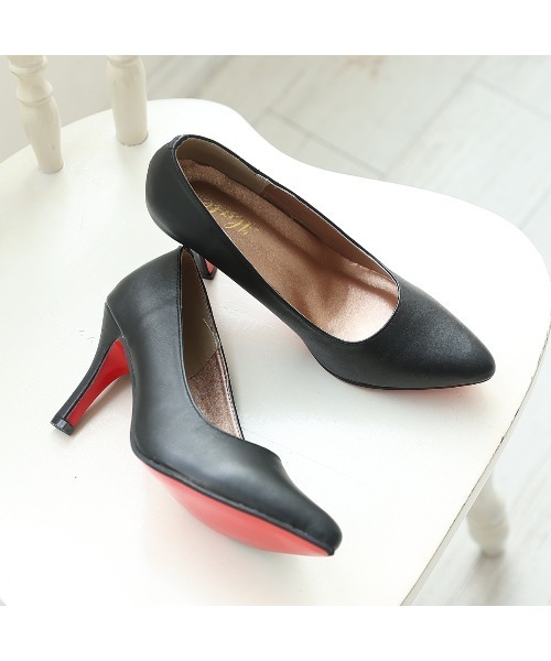 DEMETER(デメテル)の「8.0cmヒール ポインテッドトゥ レッドソール パンプス(パンプス・レディース・ブラック/ブラック系その他2/ブラック系その他3/ブラック系その他・M/L/S/LL)」の8枚目の写真