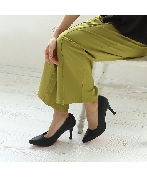 DEMETER(デメテル)の「8.0cmヒール ポインテッドトゥ レッドソール パンプス(パンプス・レディース・ブラック/ブラック系その他2/ブラック系その他3/ブラック系その他・M/L/S/LL)」の9枚目の写真