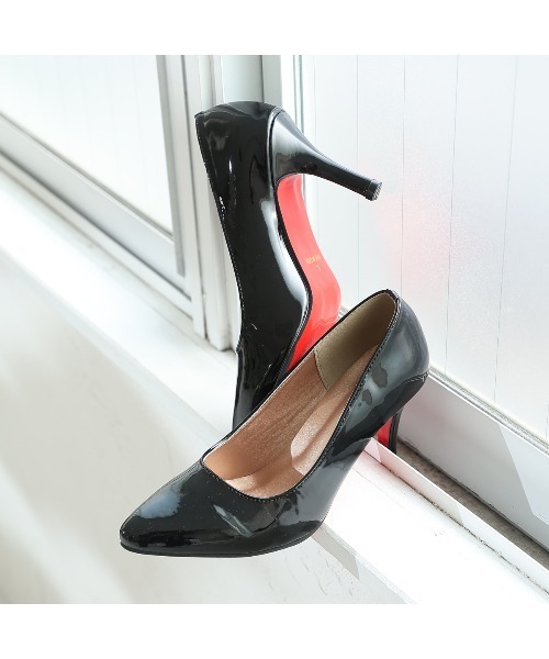 DEMETER(デメテル)の「8.0cmヒール ポインテッドトゥ レッドソール パンプス(パンプス・レディース・ブラック/ブラック系その他2/ブラック系その他3/ブラック系その他・M/L/S/LL)」の18枚目の写真