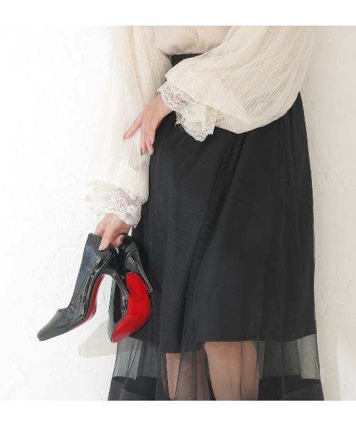 DEMETER(デメテル)の「8.0cmヒール ポインテッドトゥ レッドソール パンプス(パンプス・レディース・ブラック/ブラック系その他2/ブラック系その他3/ブラック系その他・M/L/S/LL)」の19枚目の写真