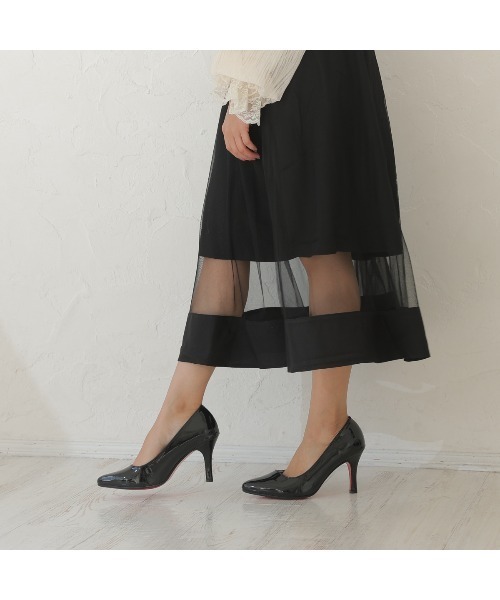 DEMETER(デメテル)の「8.0cmヒール ポインテッドトゥ レッドソール パンプス(パンプス・レディース・ブラック/ブラック系その他2/ブラック系その他3/ブラック系その他・M/L/S/LL)」の21枚目の写真