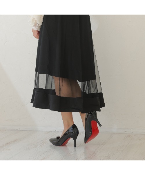 DEMETER(デメテル)の「8.0cmヒール ポインテッドトゥ レッドソール パンプス(パンプス・レディース・ブラック/ブラック系その他2/ブラック系その他3/ブラック系その他・M/L/S/LL)」の22枚目の写真