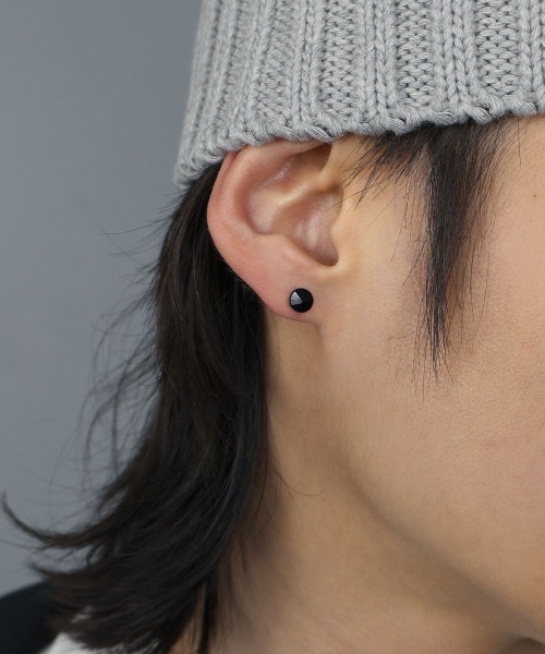 4INT.（フォイント）の「ブラックビジュー ストレートバーベル ボディ