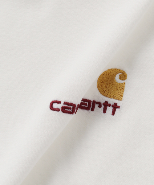 Carhartt WIP(カーハートダブリューアイピー)の「【Carhartt/カーハート】 L/S AMERICAN SCRIPT T-SHIRT(Tシャツ/カットソー・メンズ・ホワイト・MEDIUM/LARGE)」の11枚目の写真