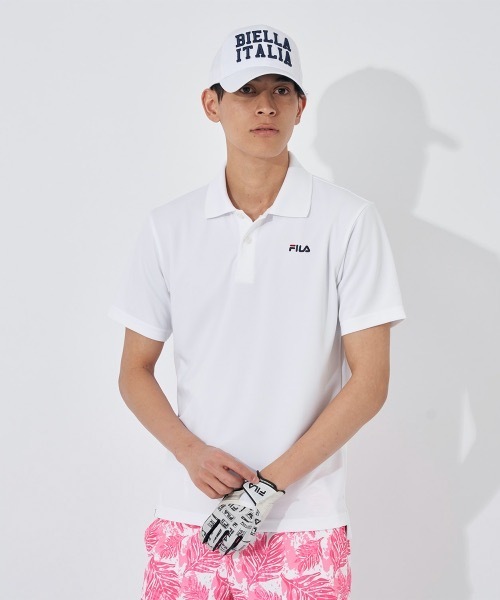 FILA GOLF(フィラゴルフ )の「【FILA GOLF/フィラゴルフ】ワンポイントポロシャツ 「吸汗」「速乾」「UVカット」 ゴルフ おしゃれなギフトに最適!(シャツ/ブラウス・メンズ・ブラック/ネイビー/ホワイト・MEDIUM/LARGE/X-LARGE/XX-LARGE)」の8枚目の写真