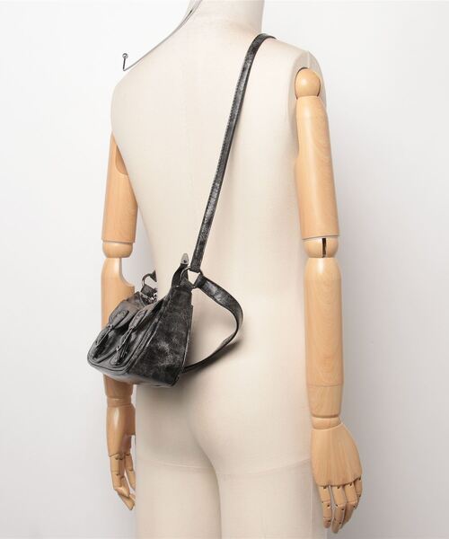 XU（エックスユー）の「pocket belt shoulder bag（ショルダーバッグ・メンズ・ダークブラウン/ブラック・ONE SIZE）」の12枚目の写真