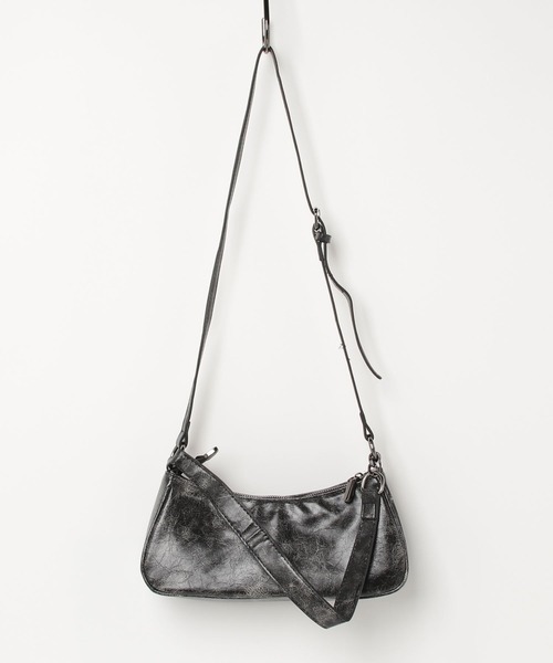 XU（エックスユー）の「pocket belt shoulder bag（ショルダーバッグ・メンズ・ダークブラウン/ブラック・ONE SIZE）」の17枚目の写真