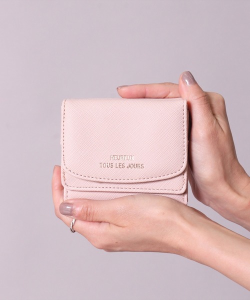 BAYBLO（ベイブロ）の「(CR)【フェイクレザー】三つ折り コンパクト