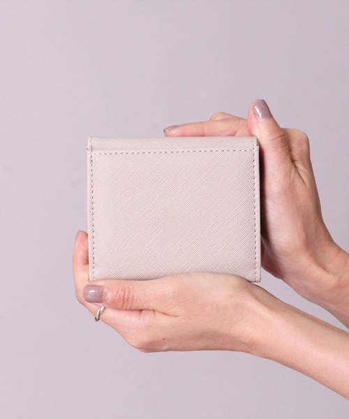 BAYBLO（ベイブロ）の「(CR)【フェイクレザー】三つ折り コンパクト