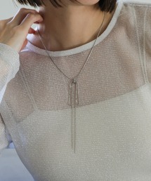 ロープリボンネックレス