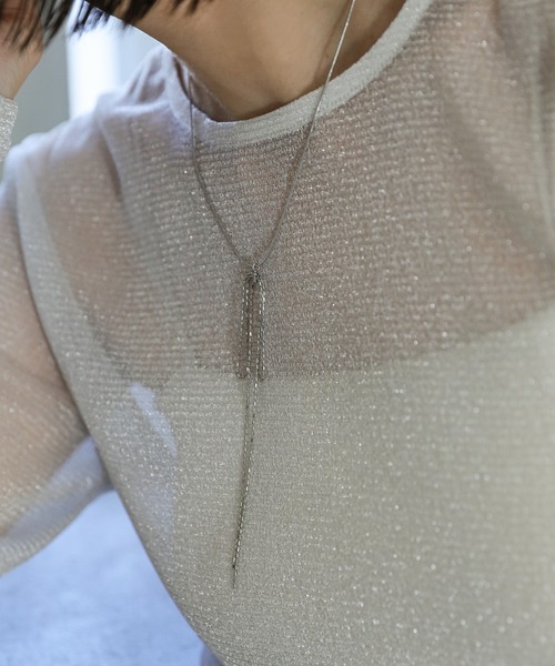 select MOCA（セレクトモカ）の「ロープリボンネックレス（ネックレス・レディース・ゴールド/シルバー・FREE）」の14枚目の写真