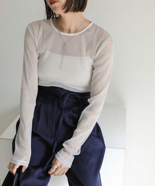 select MOCA（セレクトモカ）の「ロープリボンネックレス（ネックレス・レディース・ゴールド/シルバー・FREE）」の13枚目の写真