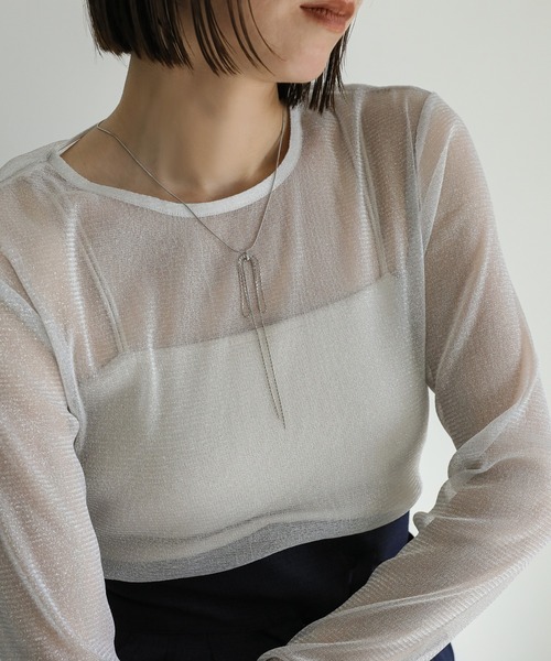 select MOCA（セレクトモカ）の「ロープリボンネックレス（ネックレス・レディース・ゴールド/シルバー・FREE）」の15枚目の写真