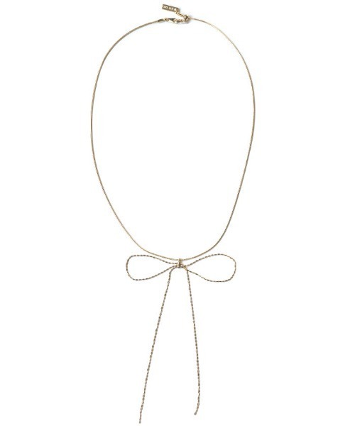 select MOCA（セレクトモカ）の「ロープリボンネックレス（ネックレス・レディース・ゴールド/シルバー・FREE）」の18枚目の写真