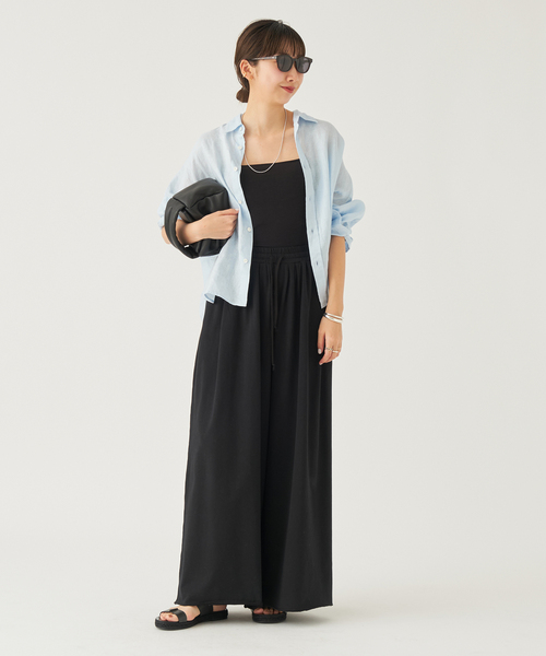 uuuri 様　　24SS 完売 ♡ plage プラージュ リネン ショート 期間限定価格】定価19800円 2024SS プラージュ Plage Linen