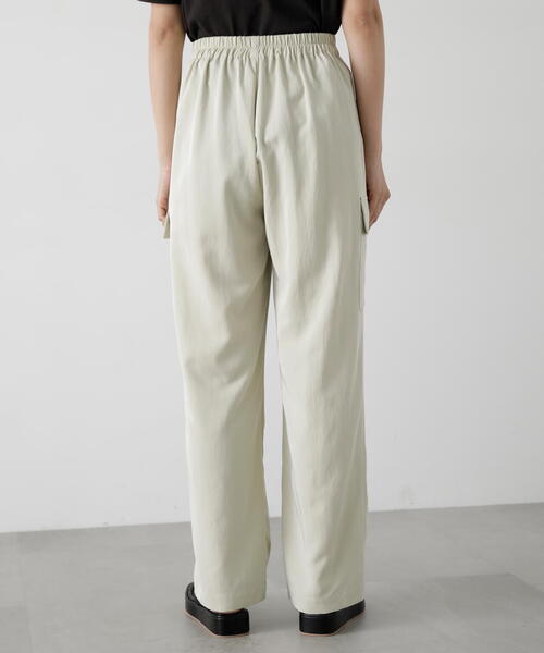 N.(N. Natural Beauty Basic)(エヌエヌナチュラルビューティーベーシック)の「◆ツイルテーパーカーゴパンツ(カーゴパンツ・レディース・ベージュ/ピンク・MEDIUM)」の17枚目の写真