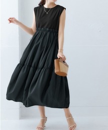 nissen | ドッキングボリュームワンピース(ワンピース)