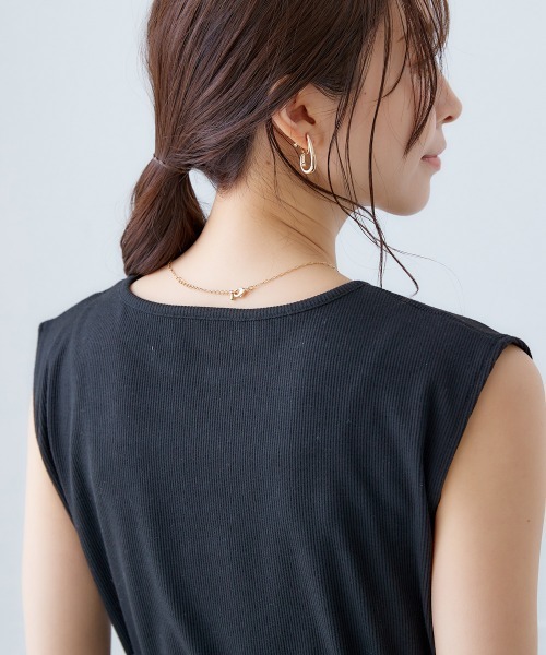 nissen（ニッセン）の「ドッキングボリュームワンピース（ワンピース・レディース・チャコール/ブラック・LL/M/L/S）」の11枚目の写真