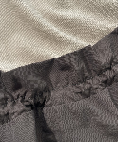 nissen（ニッセン）の「ドッキングボリュームワンピース（ワンピース・レディース・チャコール/ブラック・LL/M/L/S）」の13枚目の写真