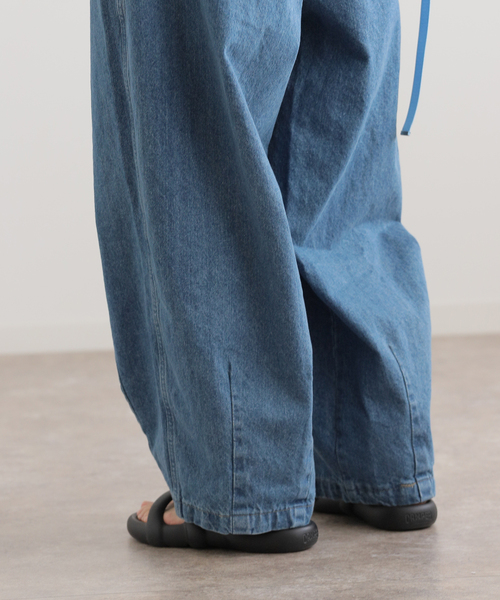 セール】ANGLAN Stone Vintage Denim Balloon PANTS ANG-002（デニム