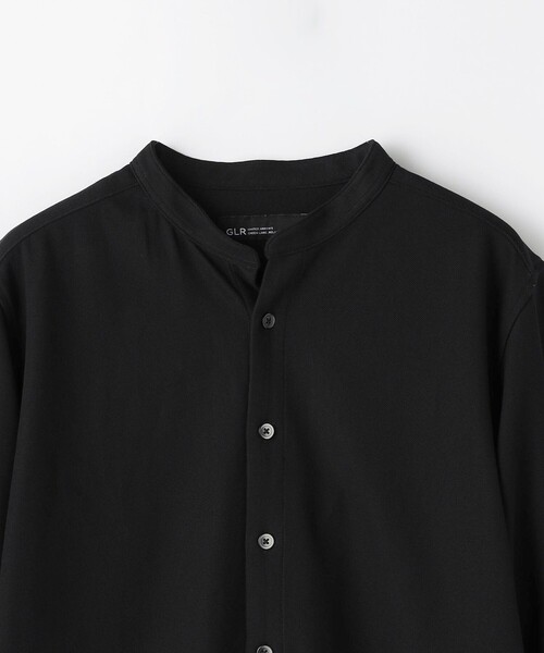 green label relaxing（グリーンレーベルリラクシング）の「【WEB限定】JUSTFIT カノコ バンドカラー 7分袖 シャツ（シャツ/ブラウス・メンズ・オフホワイト/ブラック/ネイビー・XL/S/M/L）」の20枚目の写真