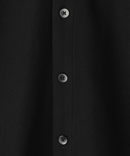 green label relaxing（グリーンレーベルリラクシング）の「【WEB限定】JUSTFIT カノコ バンドカラー 7分袖 シャツ（シャツ/ブラウス・メンズ・オフホワイト/ブラック/ネイビー・XL/S/M/L）」の19枚目の写真