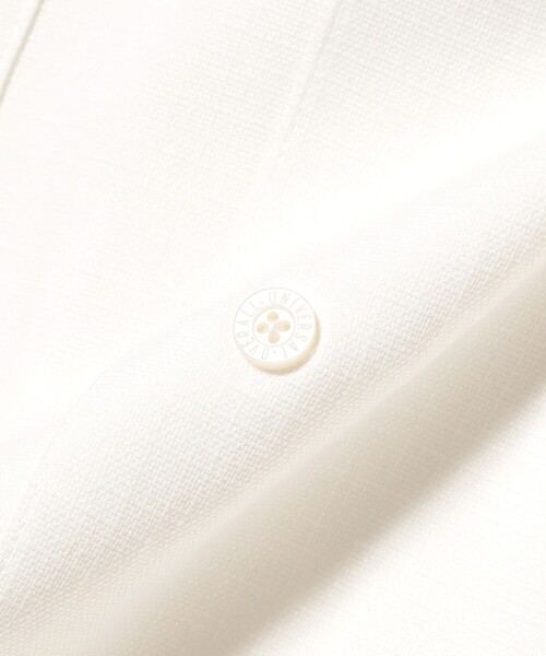 UNIVERSAL OVERALL(ユニバーサルオーバーオール)の「UNIVERSAL OVERALL × CITY DWELLERS / 別注 リネンライク キューバ シャツ(シャツ/ブラウス・メンズ・ブラック/ホワイト・MEDIUM/LARGE/SMALL)」の17枚目の写真