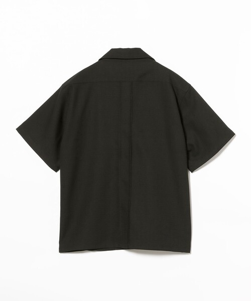 UNIVERSAL OVERALL(ユニバーサルオーバーオール)の「UNIVERSAL OVERALL × CITY DWELLERS / 別注 リネンライク キューバ シャツ(シャツ/ブラウス・メンズ・ブラック/ホワイト・MEDIUM/LARGE/SMALL)」の15枚目の写真