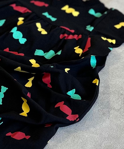 HOGAN RANCH WEAR(ホーガンランチウエア)の「ソウガラスカラップスリーブワンピース(ワンピース・キッズ・アイボリー/ブラック/ピンク・90/100/110/120/130)」の15枚目の写真