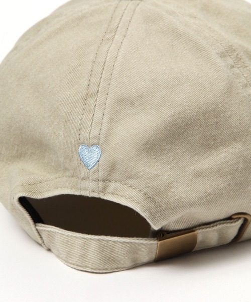 BAYFLOW(ベイフロー)の「ピグメントハートCAP(キャップ・レディース・ベージュ/ブラウン/グレー・FREE)」の18枚目の写真