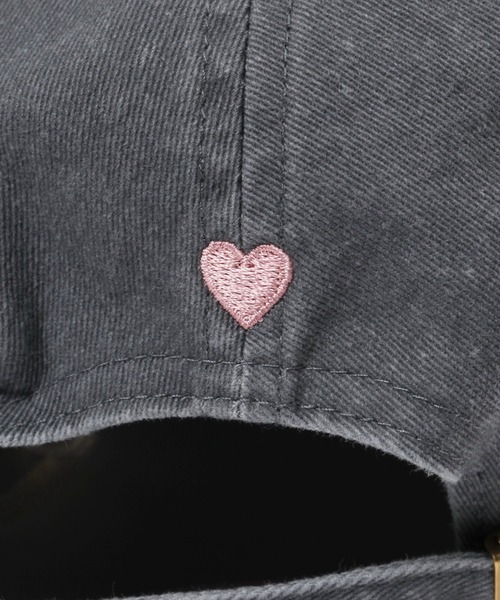 BAYFLOW(ベイフロー)の「ピグメントハートCAP(キャップ・レディース・ベージュ/ブラウン/グレー・FREE)」の15枚目の写真