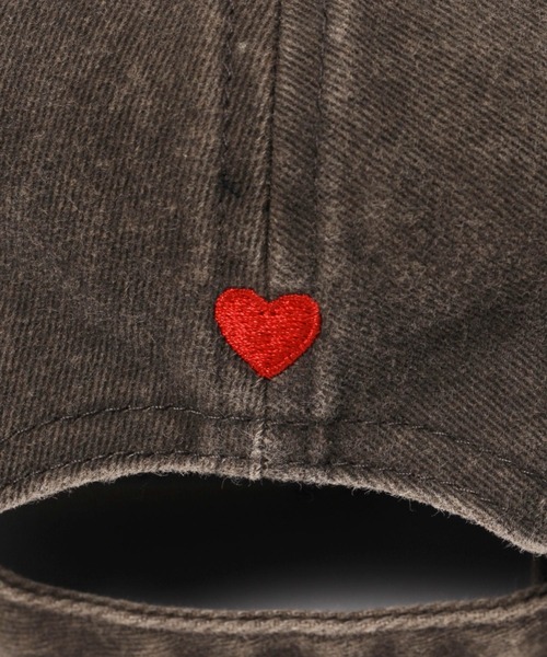BAYFLOW(ベイフロー)の「ピグメントハートCAP(キャップ・レディース・ベージュ/ブラウン/グレー・FREE)」の13枚目の写真