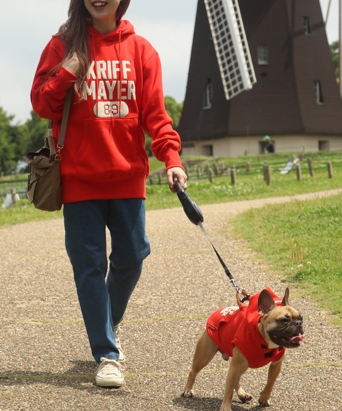 KRIFF MAYER Lady's Collection（クリフメイヤーレディースコレクション）の「ロゴスウェットパーカー（スウェット・メンズ・グレー/マスタード/カラフル/レッド/ネイビー/オートミール・MEDIUM/X-LARGE/LARGE）」の18枚目の写真