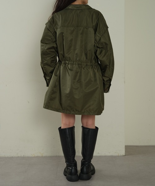 良品! CIAOPANIC チャオパニック スリムナイロンJKT L キャメル