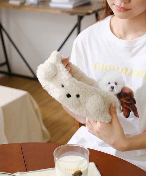 BIRTHDAY BAR（バースデイバー）の「monmon ヘアバンド（その他小物・レディース・ホワイト/ブラウン・0）」の4枚目の写真