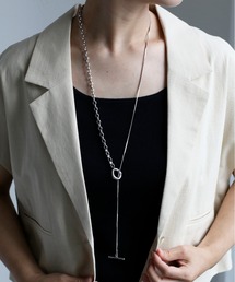 cepo（セポ）の「《2way》ミックスチェーンロングラリエット（ネックレス）」