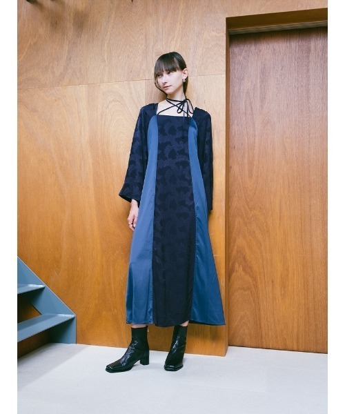 sahara（サハラ）の「Chinoiserie Panel Dress/シノワズリパネル