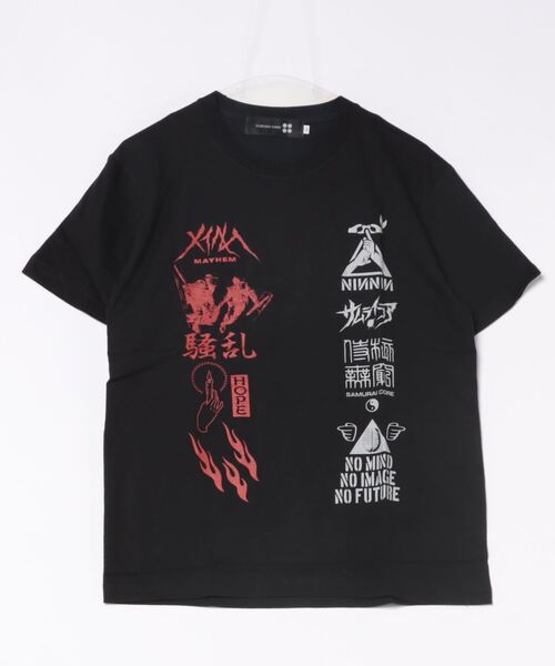 SAMURAI CORE(サムライコア)の「【8】【it】【SAMURAI CORE x MAYHEM】Graphic Design T(Tシャツ/カットソー・メンズ・ホワイト/ブラック・LARGE/MEDIUM/X-LARGE/SMALL)」の2枚目の写真