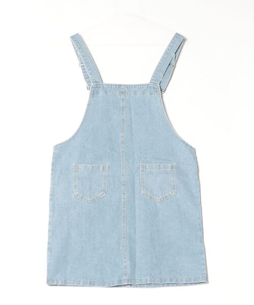 WC（ダブル シー）の「デニムミニジャンパースカート（ジャンパースカート・レディース・ホワイト/ブルー・FREE）」の15枚目の写真