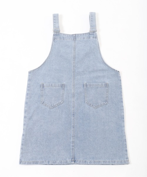 WC（ダブル シー）の「デニムミニジャンパースカート（ジャンパースカート・レディース・ホワイト/ブルー・FREE）」の14枚目の写真