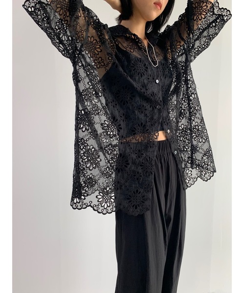 Didot.showroom(ディドット ショールーム)の「《 UNISEX 》ツータックナイロンワイドパンツ(スウェットパンツ・レディース・ミント/サンドベージュ/ブラック/チャコール・FREE)」の6枚目の写真