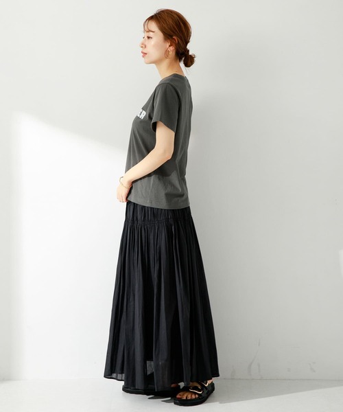 URBAN RESEARCH Sonny Label（アーバンリサーチサニーレーベル）の「WEEKENDER T-SHIRTS（Tシャツ/カットソー・レディース・ベージュ/スミクロ/ホワイト・FREE）」の16枚目の写真