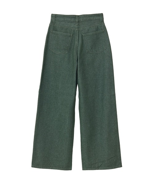 CRAFT STANDARD BOUTIQUE(クラフトスタンダードブティック)の「ホックワイドパンツ(チノパンツ・レディース・ブラック/カーキ/ピンク/ブラウン/パープル・M/L)」の13枚目の写真