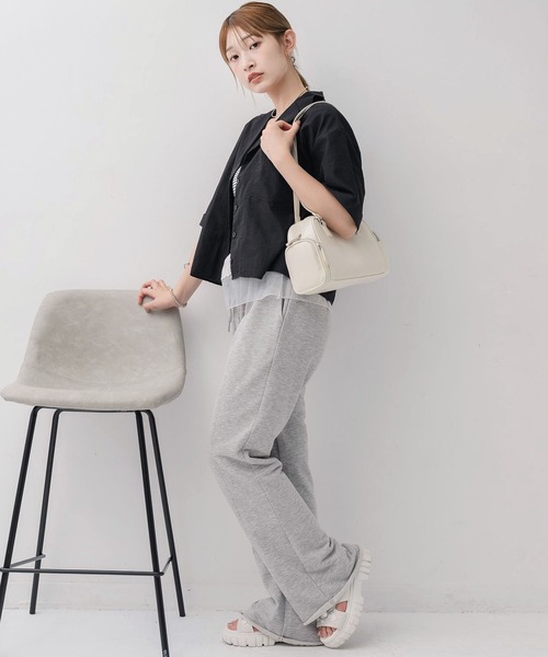 セール】開襟ショートSH（シャツ/ブラウス）｜RETRO GIRL（レトロ