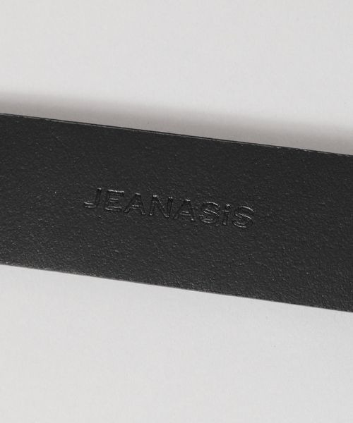 JEANASIS（ジーナシス）の「ヘンケイバックルベルト/138819（ベルト・レディース・ベージュ/ブラック・FREE）」の7枚目の写真