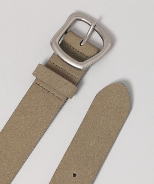 JEANASIS（ジーナシス）の「ヘンケイバックルベルト/138819（ベルト・レディース・ベージュ/ブラック・FREE）」の8枚目の写真