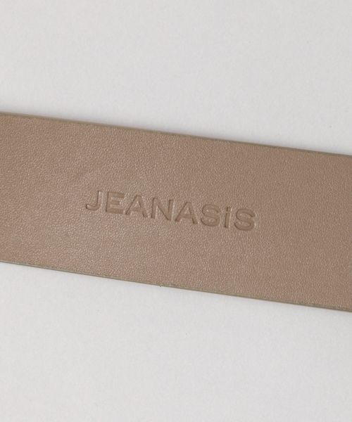 JEANASIS（ジーナシス）の「ヘンケイバックルベルト/138819（ベルト・レディース・ベージュ/ブラック・FREE）」の9枚目の写真