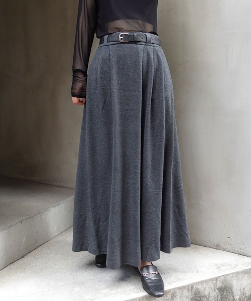 セール】ベルト付きニットスカート（スカート）｜CORNERS（コーナーズ