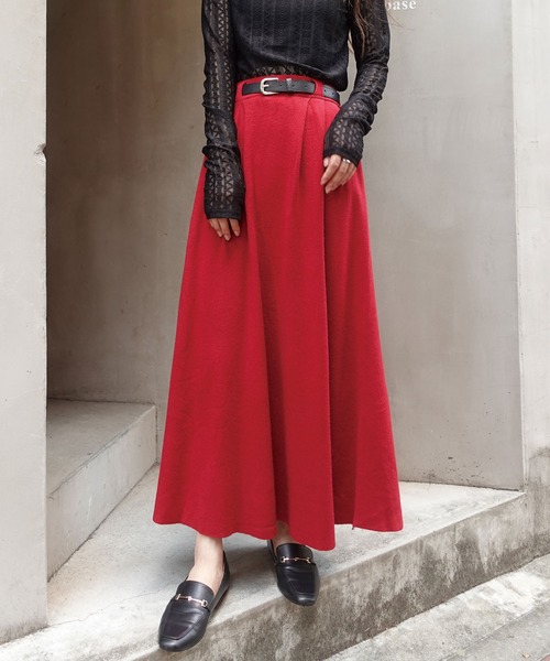 セール】ベルト付きニットスカート（スカート）｜CORNERS（コーナーズ