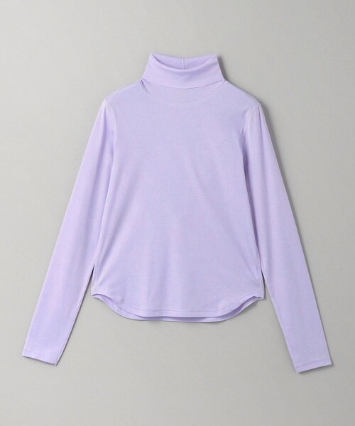 BEAUTY&YOUTH UNITED ARROWS（ビューティーアンドユースユナイテッドアローズ）の「コットンフライス シアー タートルネック カットソー（Tシャツ/カットソー・レディース・ベージュ/ブラック/ライラック/オフホワイト/ライトピンク・FREE）」の18枚目の写真